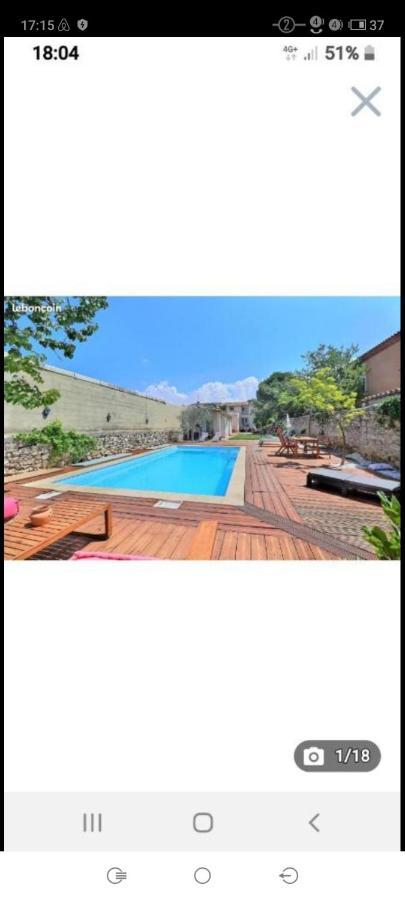 Villa Avec Piscine Et 3 Logements Ideale Groupe Marsella Exterior foto