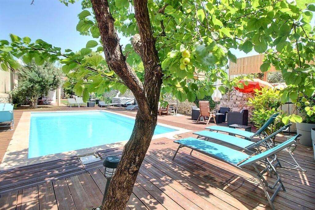Villa Avec Piscine Et 3 Logements Ideale Groupe Marsella Exterior foto